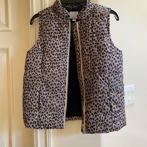 Gymboree girls puffer vest